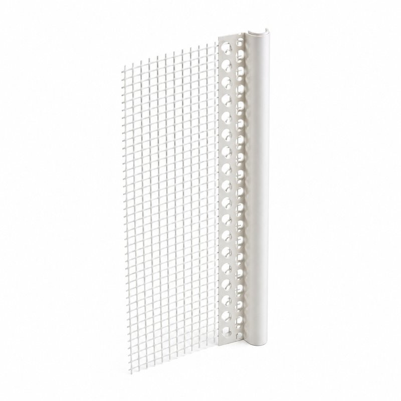 Cornière PVC arrondi avec fibre