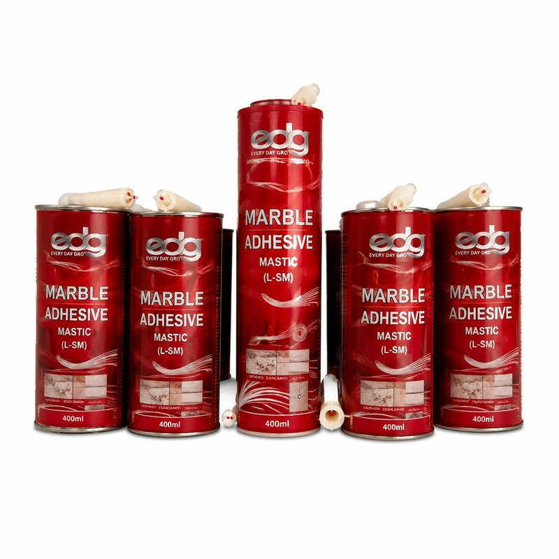 Mastic adhésive pour marbre noir