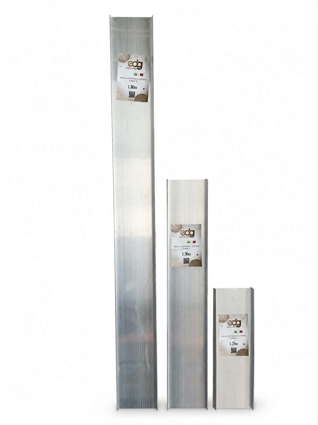 Règle aluminium à gratter forme H 1.80m