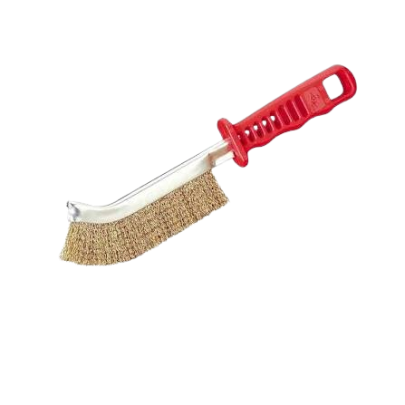 Brosse conique métallique à main