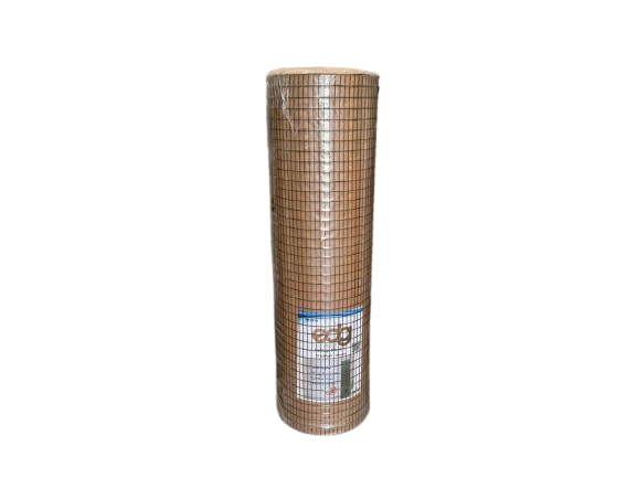 GRILLAGE À LAPINS GALVANISÉ PLASTIFIÉ 12.5*25mm 1m*25m