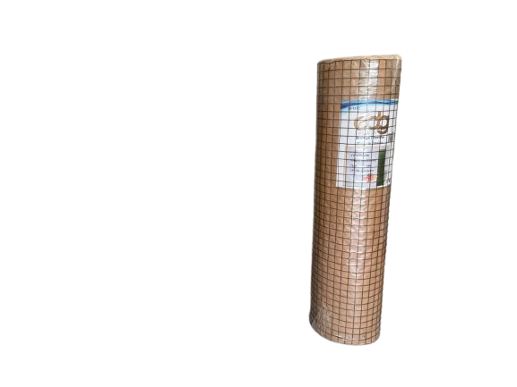 GRILLAGE À LAPINS GALVANISÉ PLASTIFIÉ 25*25mm 1m*25m